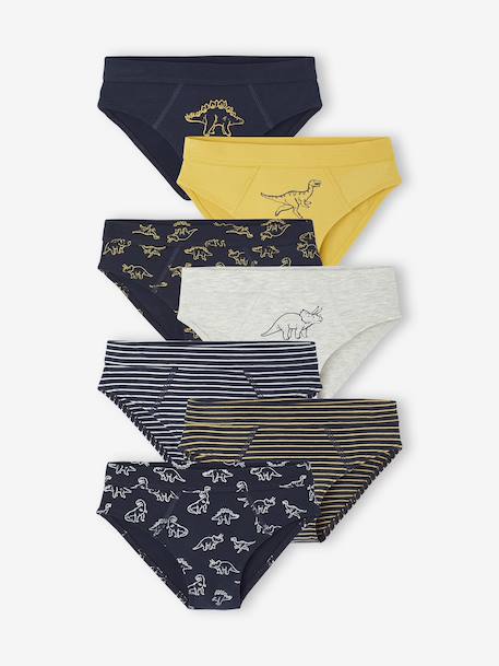 Lot 7 slips Dino garçon marine - vertbaudet enfant 
