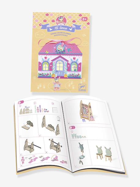 Kit créatif Mi house rose+rouge+vert - vertbaudet enfant 