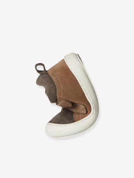 Chaussures premiers pas bébé velcro beige+bleu+bleu électrique+bleu océan+lot beige+lot marron+lot vert+marron+ocre+vert+vert sauge - vertbaudet enfant 