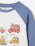 Lot de 2 pyjamas garçon imprimés véhicules bleu nuit - vertbaudet enfant 