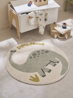 Linge de maison et décoration-Décoration-Tapis-Tapis rond Dinosaure Minisaurus