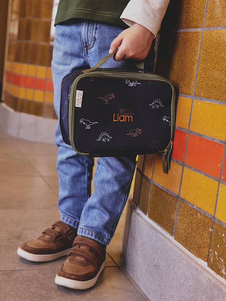 Box à goûter garçon dinosaure personnalisable indigo - vertbaudet enfant 