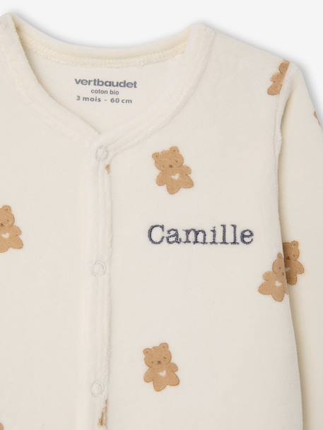 Ensemble naissance 6 pièces avec valisette maternité écru - vertbaudet enfant 