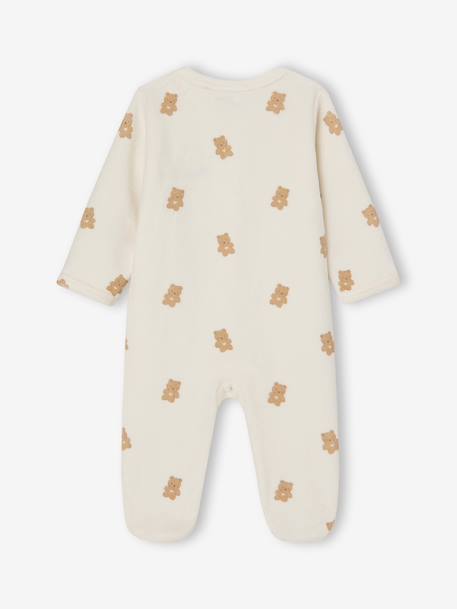 Ensemble naissance 6 pièces avec valisette maternité écru - vertbaudet enfant 