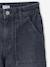 Jean large poches charpentier fille bleu moyen+denim gris - vertbaudet enfant 
