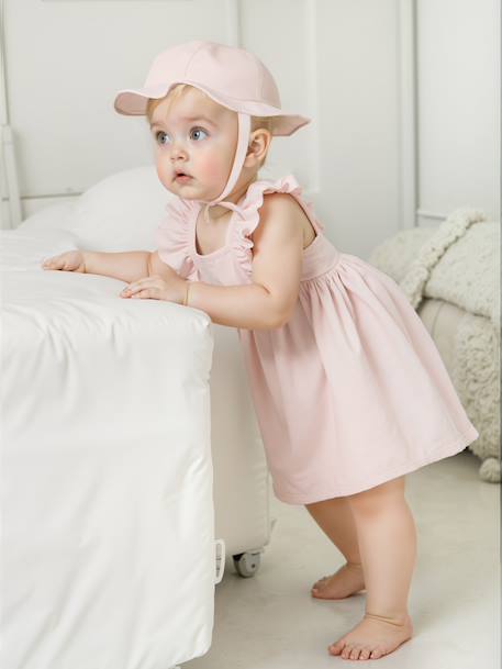Bébé-Ensemble robe et capeline bébé fille coffret cadeau