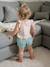 Ensemble bébé blouse short bandeau en gaze de coton rose pâle - vertbaudet enfant 