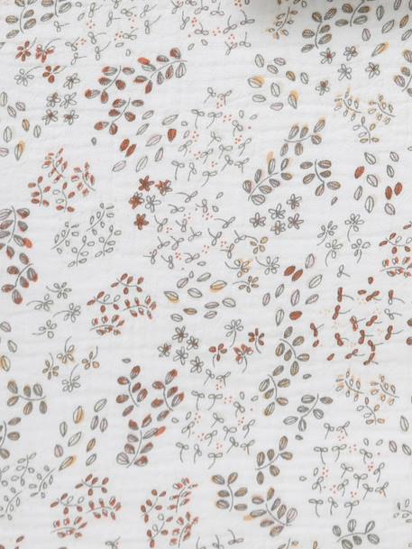 Katoenen gaasdrager voor baby's beige - vertbaudet enfant 