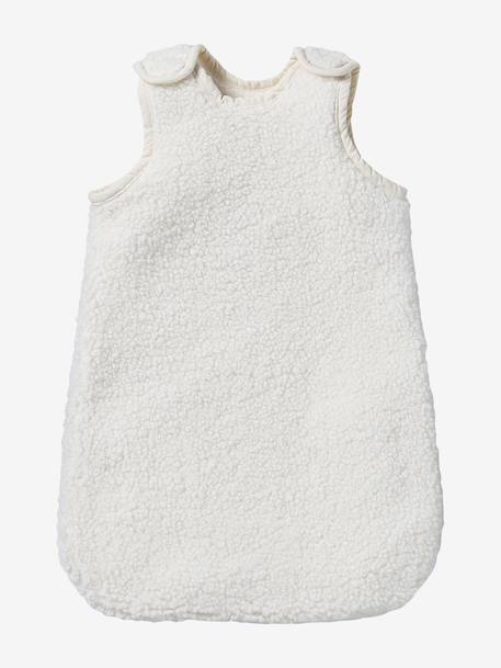 Trappelzak voor pop van katoen beige+ecru+rood - vertbaudet enfant 