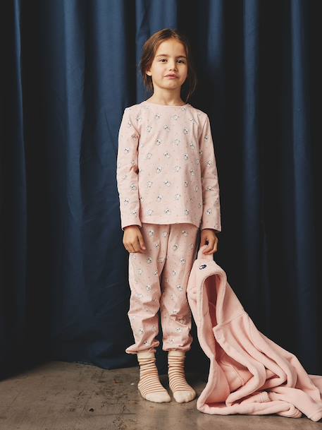 Pyjama déguisement fille Chat rose pâle - vertbaudet enfant 