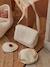 Premium poppenluiertas + luier + slab ecru+rood - vertbaudet enfant 