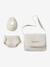 Premium poppenluiertas + luier + slab ecru+rood - vertbaudet enfant 