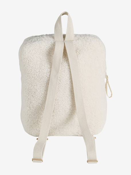 Sac à dos porte poupon blanc+écru+rouge - vertbaudet enfant 