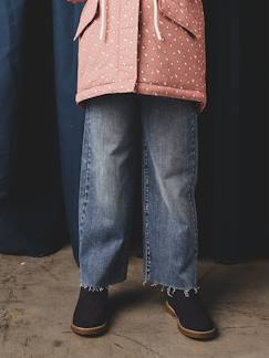 -Onverwoestbare wijde jeans voor meisjes 