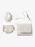 Premium poppenluiertas + luier + slab ecru+rood - vertbaudet enfant 