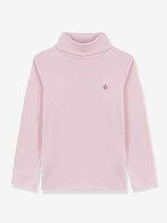 Meisje-Gemengde kinder souspull van effen katoen PETIT BATEAU