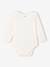 Lot de 3 bodies naissance en maille pointelle et interlock écru - vertbaudet enfant 
