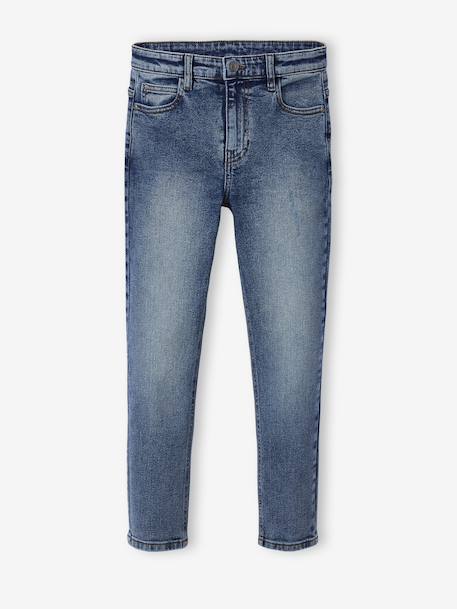 Jean slim garçon effet destroy denim black+stone - vertbaudet enfant 
