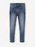 Slim fit jeans met destroyed effect JONEN stone+zwart denim - vertbaudet enfant 
