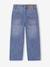 Jean fille large indestructible bleu moyen - vertbaudet enfant 