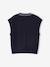 Pull sans manches fille marine - vertbaudet enfant 
