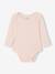 Lot de 3 bodies naissance en maille pointelle et interlock écru - vertbaudet enfant 