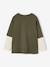 T-shirt effet 2 en 1 garçon kaki - vertbaudet enfant 