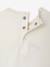 T-shirt bébé manches longues avec motif c½ur léopard écru+marine - vertbaudet enfant 