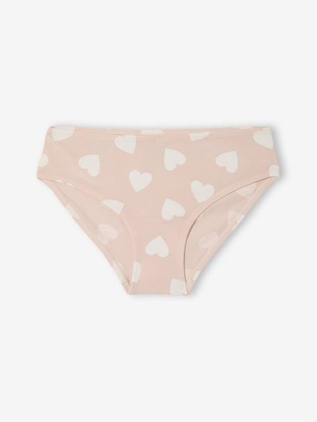Lot de 10 culottes fantaisie fille rose - vertbaudet enfant 