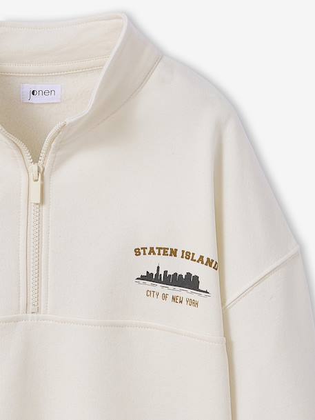 Sweater voor jongens Jonen ecru - vertbaudet enfant 