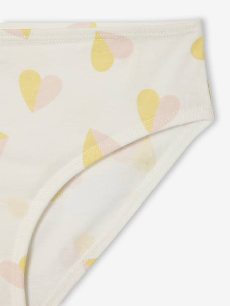Lot de 10 culottes fantaisie fille rose - vertbaudet enfant 