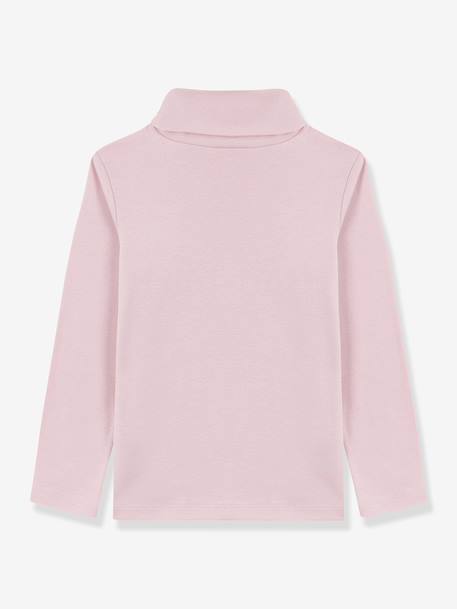 Gemengde kinder souspull van effen katoen PETIT BATEAU rozen - vertbaudet enfant 