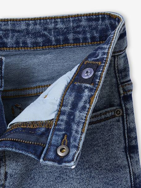 Jean slim garçon effet destroy denim black+stone - vertbaudet enfant 