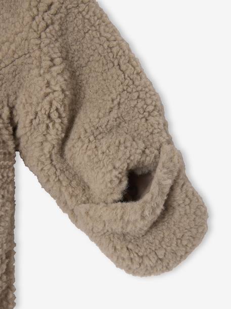 Gemengde combipilote met luipaardvoering capsule familie ENVIE DE FRAISE taupe - vertbaudet enfant 