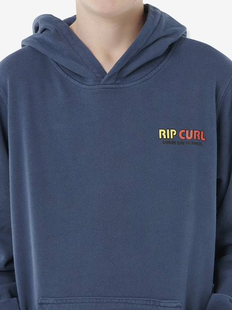 Sweater met capuchon surf revival Line up RIP CURL marineblauw - vertbaudet enfant 