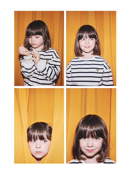 Robe fille 2 en 1 molleton et gaze de coton anthracite+marine - vertbaudet enfant 