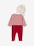 Pyjama noël et bonnet bébé en velours ENVIE DE FRAISE personnalisable rouge - vertbaudet enfant 