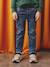 Onverwoestbare rechte relaxjeans jongens, eenvoudig aan te trekken denimgrijs+double stone+ongewassen denim+stone - vertbaudet enfant 