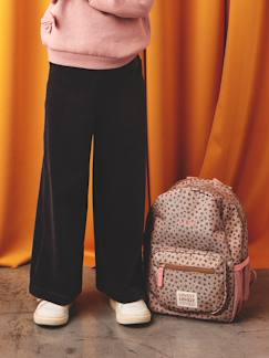 -Wijde, fluwelen broek voor meisjes