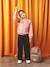 Sweat avec noeuds en relief fille blush - vertbaudet enfant 