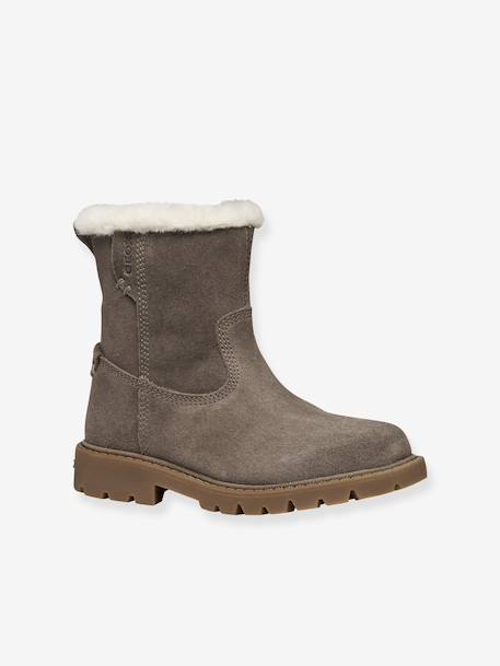 Bottines Shaylax Fille taupe - vertbaudet enfant 