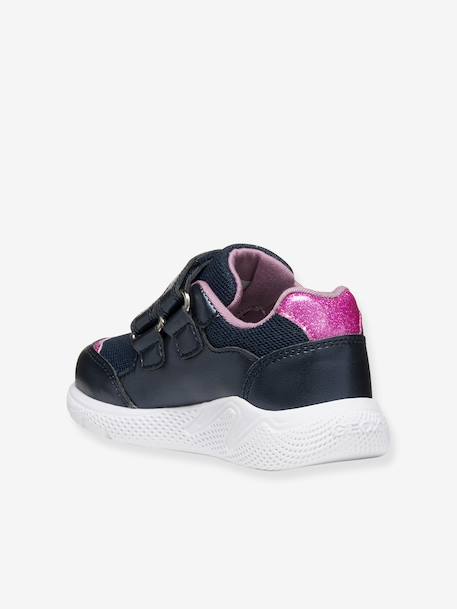 Lage baskets voor baby's Sprintye Girl GEOX marineblauw - vertbaudet enfant 