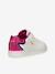 Lage baskets voor meisjes Eclyper Junior GEOX fuchsia - vertbaudet enfant 