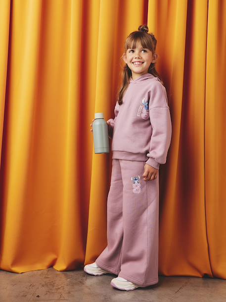 Ensemble sport sweat + pantalon Disney Lilo & Stitch fille en molleton violet - vertbaudet enfant 