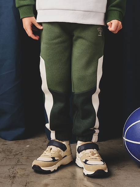 Garçon-Pantalon de Jogging Color Block Garçon