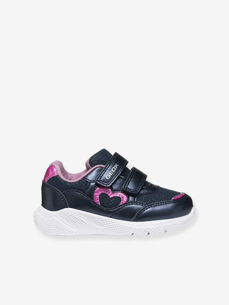 Sneakers basses bébé Sprintye Girl marine - vertbaudet enfant 