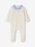 Lot de 2 pyjamas naissance garçon en velours personnalisable écru - vertbaudet enfant 