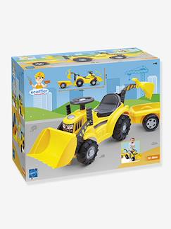 Jouet-Jeux de plein air-Porteur Tracto pelle avec remorque