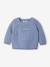 Ensemble naissance en tricot bleu glacier - vertbaudet enfant 