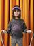 Sportieve sweater met glitterdetail voor meisjes antraciet - vertbaudet enfant 